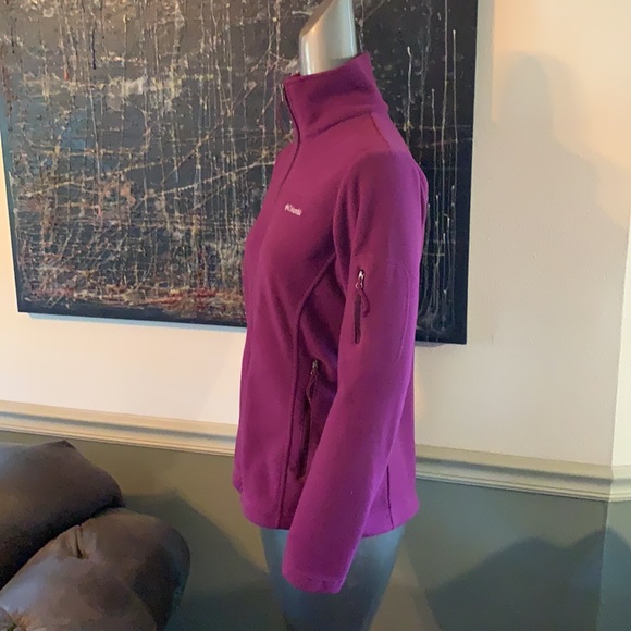 Columbia Fleece Zip Up Jacket - Picture 4 of 10